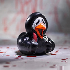 Ghost Face® Horror Rubber Duck Collectible Vinyl Figure w/ Box - Fun World picture