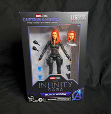 Hasbro Marvel Legends Series Infinity Saga Black Widow Boxed w/ Alt Head picture