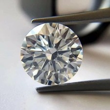 Lab Grown Diamond Certified 7Ct Round Cut VVS1 Clarity Grade Natural D Color Gem picture