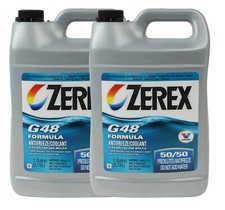 Valvoline Zerex 2 Gallons Antifreeze Coolant Blue G48 Prediluted 2 x 1 Gallon picture