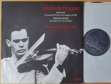 Leonid Kogan Mozart Mendelssohn Concertos Silvestri Columbia FCX 843 French ED1 picture