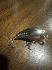 Vintage Mann's Double Stamped Baby 1- One Minus  Crankbait Fishing Lure picture