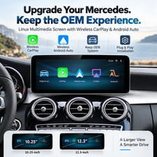 Mercedes W205 CarPlay & Android Auto Linux Touchscreen picture