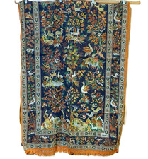 DRAKE'S Scarf Stole Cotton Modal Cashmere Made in Italy 180 x 65cm picture