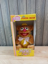 Baby Fozzie Bear Hasbro Softies Jim Henson's 1985 *Pre-Owned W/ Box* picture