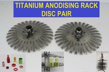 Anodizing Aluminum Rack 2X Pair Titanium 8.5