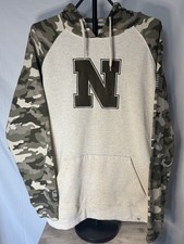 NWT Colosseum Nebraska Cornhuskers OHT Camo Military Appreciation Hoodie Mens L picture