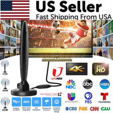 5600Miles TV Antenna HDTV Amplified Digital 4K 1080P Long Range Indoor Upgraded picture