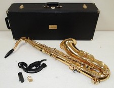 Rare Vtg BUESCHER #BU-5 TENOR SAXOPHONE Sax with Case, Neck Strap, Mouthpiece picture