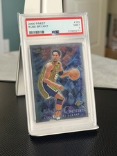 2000-01 Topps Finest Gems #165 Kobe Bryant Lakers HOF PSA 9 (LOW POP) Best Offer picture