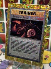 Pokemon Mysterious Fossil Vintage Pocket Monsters Vending HOLO Prism Sticker 98 picture