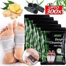10-300X Detox Foot Patches Pads Feet Slimming Body Toxins Deep Cleansing Herbal picture