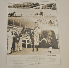 1951 Winner's Circle Photo, Citation, Hollywood Gold Cup, Jimmy Jones Estate picture