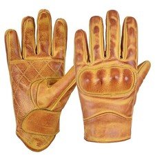 Leather Motorcycle Gloves, Racing Gloves, Made With Genuine Sheep Skin Leather picture