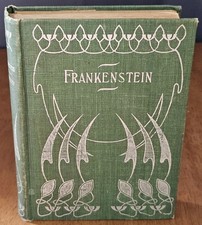 1895 Frankenstein Mary Shelley Rare Antique Mary's Frankenstein Preface picture