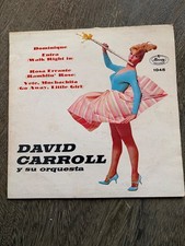 Vintage 1963 David Carroll y su orquesta 45, VG picture