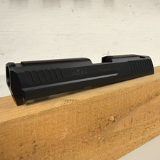 Heckler & Koch HK45 .45 Auto Handgun Slide, Serrated Steel, Black picture