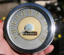 47 1947 48 1948 Ford Vintage Deluxe 100 MPH Speedometer picture