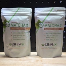 Aiya Certified Organic Culinary Grade Matcha Green Tea Powder, 100 g, LOT OF 2 picture