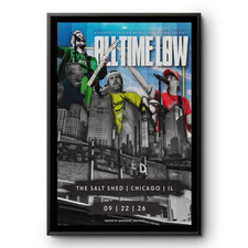 All Time Low The Salt Shed September 22, 2026 Tour Chicago, IL Poster picture