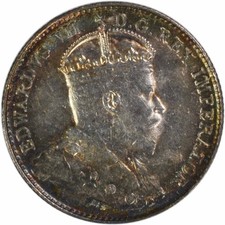 1902 Canada 5 Cents KM9 BU Uncertified #212 picture