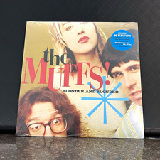 The Muffs Blonder and Blonder Sealed Blue Vinyl LP, 2016 Remastered, 12