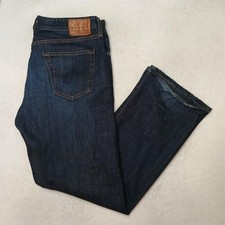 AG Adriano Goldschmied Jeans Mens 38x31 Blue The Protege Straight Dark Wash USA picture