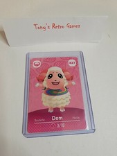 DOM # 427 Animal Crossing Amiibo Card SERIES 5 MINT NEVER SCANNED picture