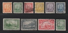 Canada, 1928-1929 Regular Issue, King George V, Landscapes, Short Set picture