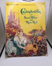 Cinderella and Snow White, and Rose Red Vtg. Paperback Golden Book 1962 G. Laite picture