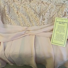 Roaman-s Women's Pink and Cream Dress picture