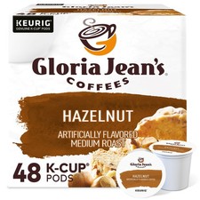 Gloria Jean's Hazelnut Keurig K-Cup Pods, Medium Roast Coffee, 48 Count picture