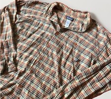Patagonia 100% Organic Cotton Flannel Plaid Long Sleeve Button-Up Shirt Men’s XL picture