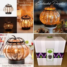 *** NEW 2019 SCENTSY ENCHANTED PUMPKIN FULL SIZE WARMER FALL HARVEST COLLECTION picture