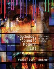 Psychology Applied to Modern Life: Adjustment in the 21st Century - GOOD picture