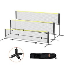 VEVOR 14ft Badminton Net Set Outdoor Portable Volleyball Pickleball Tennis Net picture