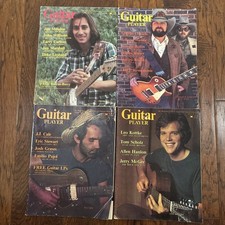 QTY-4 Lot Of Guitar Player Magazines 1977 Messina Daniels Crain Cale Kottke picture