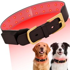 Red Light Therapy Collar for Dogs, Rechargeable and Adjustable for Joints picture