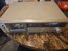 Technics RS-M255X Stereo Cassette Deck For Parts or Repair Read picture