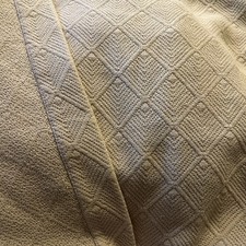 3-pc Peacock Alley Queen Coverlet & Two Shams Egyptian Cotton Pyramid Jaquard picture