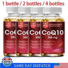 Coenzyme Q-10 300mg Antioxidant, Heart Health Support, Increase Energy & Stamina picture