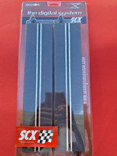 SCX 20200 Digital Single Lane Straight 360 mm 1/32 Slot Car Track w/Power Line picture