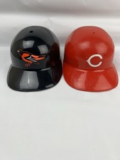 Cincinnati Reds Baltimore Orioles Helmet Lot Souvenir Full Size 1960s 90s Vtg picture