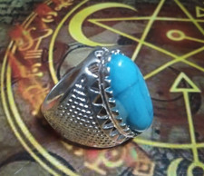 Magic Real Marid Djinn Ring 99020 Spells Billionaire Maker Prosperity Wealth # picture