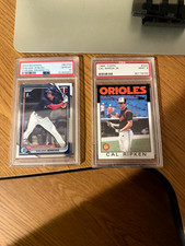 Topps PSA Auth Baseball Card Lot 2: Walker Jenkins BCP43, Cal Ripken #340 picture