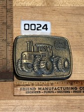 Vintage Brass John Deere Belt Buckle picture