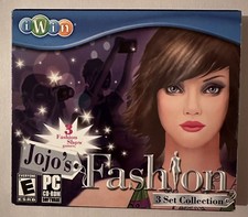 Jojo's Fashion 3 Set Collection PC CD-ROM Game RARE Design Photography 2009 picture