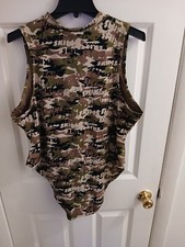Skims Recycled Swim Sleeveless Onepiece Womens 4X Logo Camo SW-SLO-0149 G58-30 picture