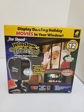 Bulbhead 11674 Star Shower Window Wonderland Projector - Black picture