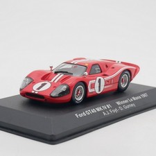ixo 1:43 Ford GT40 MK IV #1 Winner Le Mans 24h Le Mans 1967 Diecast Car Model picture